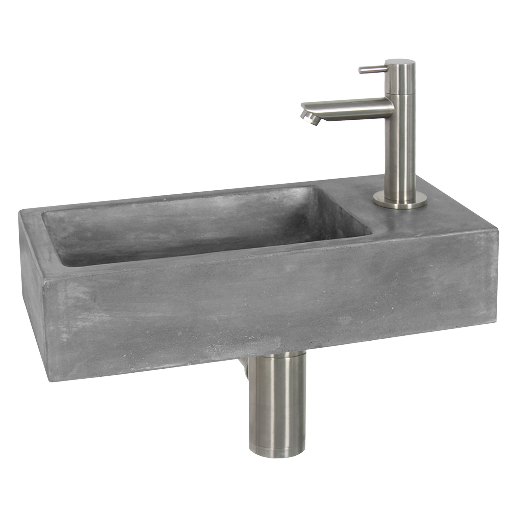 Differnz Juti Fonteinset - Donkergrijs - L38 x B18,5 x H9 cm