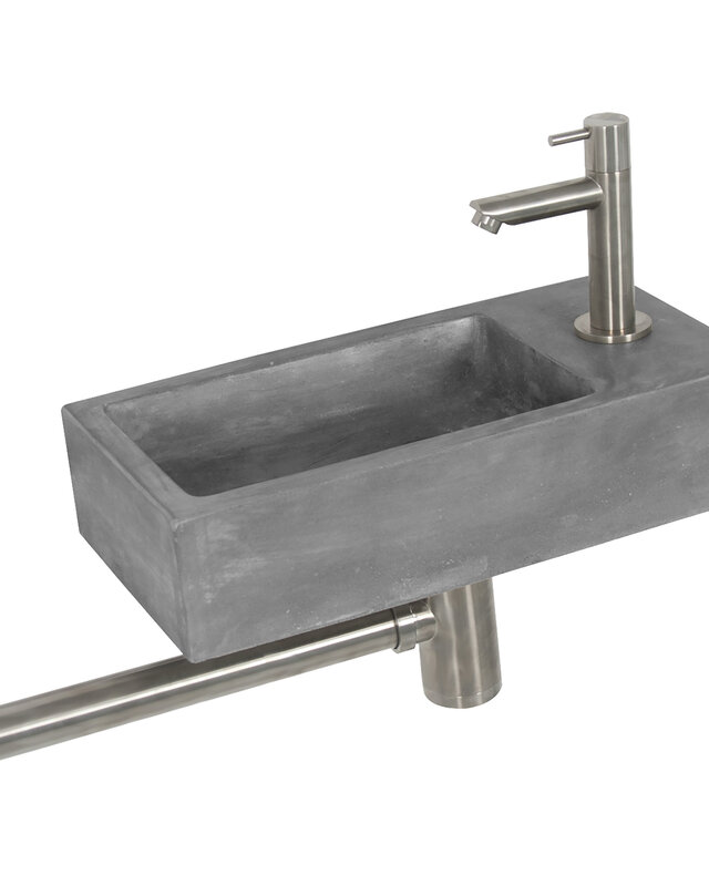Differnz Juti Fonteinset - Donkergrijs - L38 x B18,5 x H9 cm