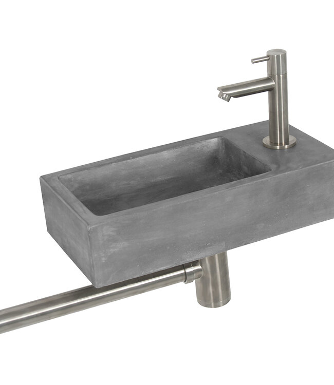 Differnz Juti Fonteinset - Donkergrijs - L38 x B18,5 x H9 cm