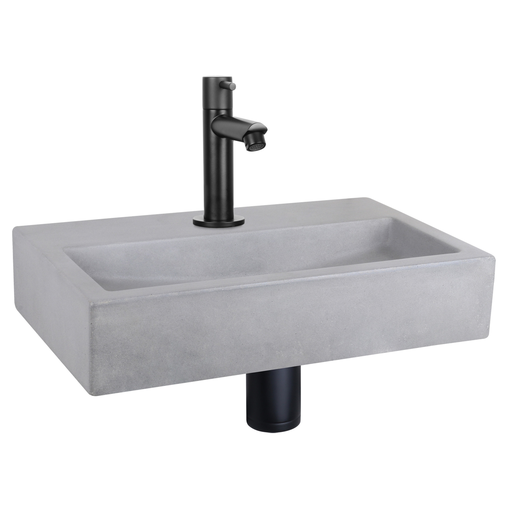 Differnz Flat Fonteinset - Lichtgrijs - L38 x B24 x H8 cm