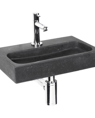 Differnz Flat Small Fonteinset - Lichtgrijs - L38 x B24 x H7 cm