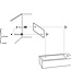 Differnz Ravo Fonteinset - Met Handdoekrek - L38,5 x B18,5 x H9 cm