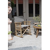 Schommelstoel Flo donkergrijs Hout 75x60x86
