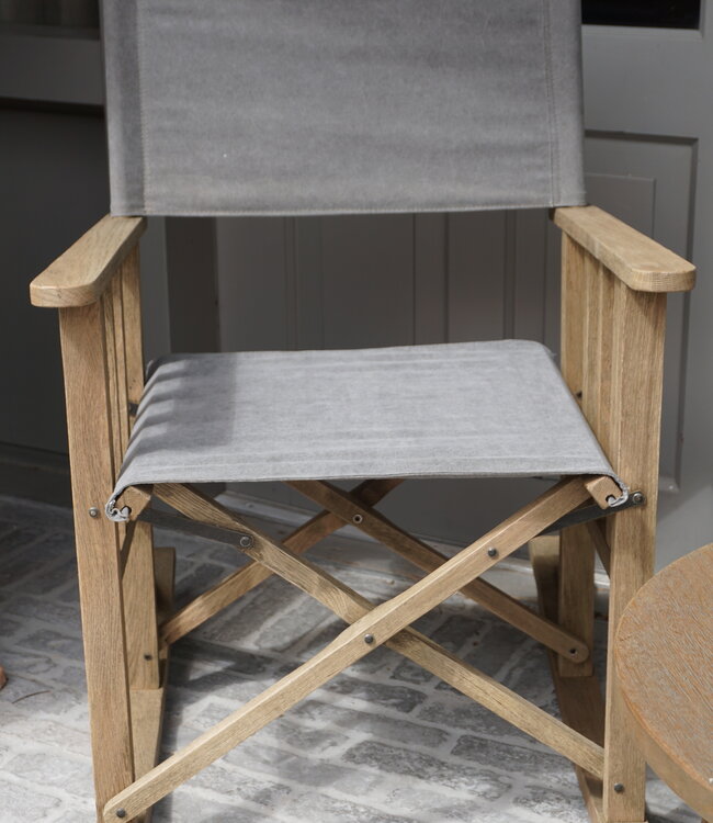 Rene Houtman Schommelstoel Flo donkergrijs Hout 75x60x86