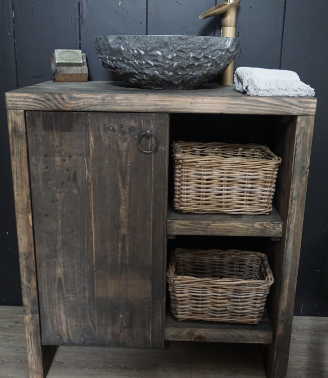 Rene Houtman Daphie Badkamermeubel Wagondelen L80xH90xD37 cm