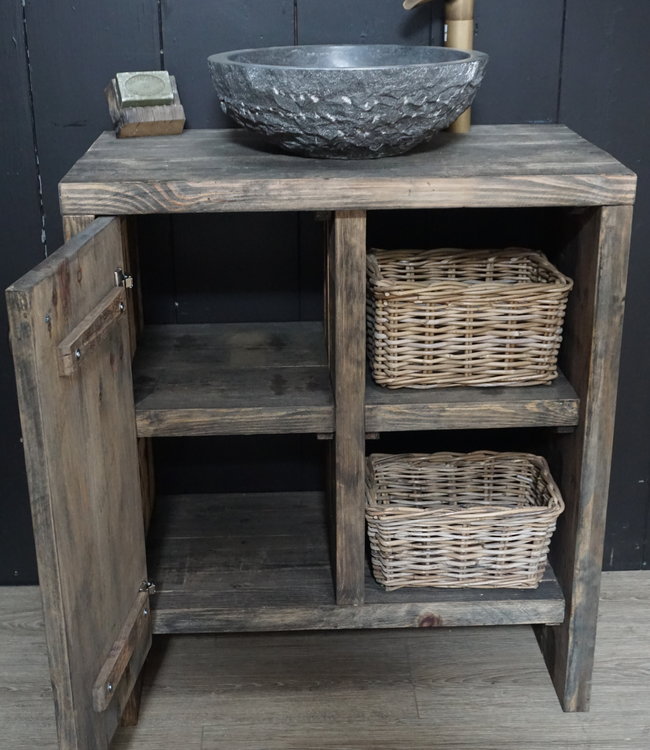 Rene Houtman Daphie Badkamermeubel Wagondelen L80xH90xD37 cm