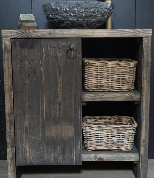 Rene Houtman Daphie Badkamermeubel Wagondelen L80xH90xD37 cm