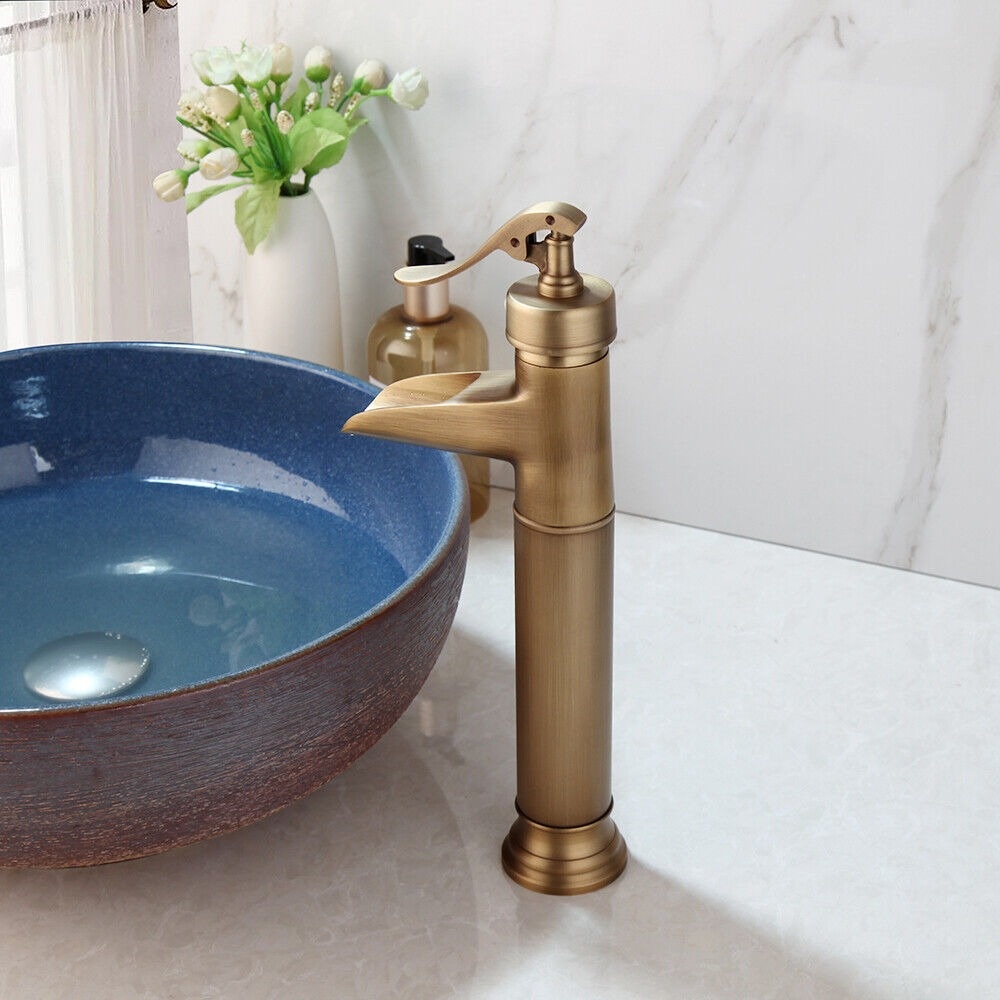 Rene Houtman Bronzen Watervalkraan - Landelijk - 34,5 cm