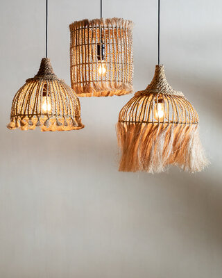 Bazar Bizar The Abaca Tassel Hanglamp - S
