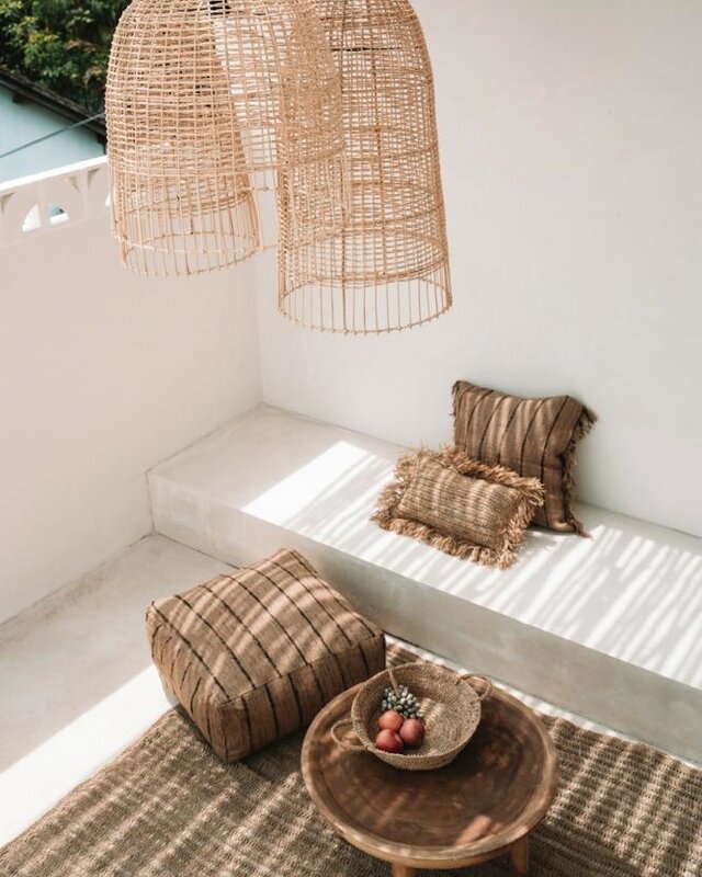 Bazar Bizar The Amalfi Hanglamp - Naturel - L50 x H55 cm