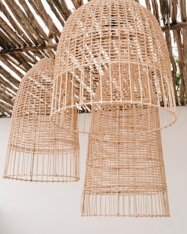 Bazar Bizar The Amalfi Hanglamp - Naturel - L50 x H55 cm