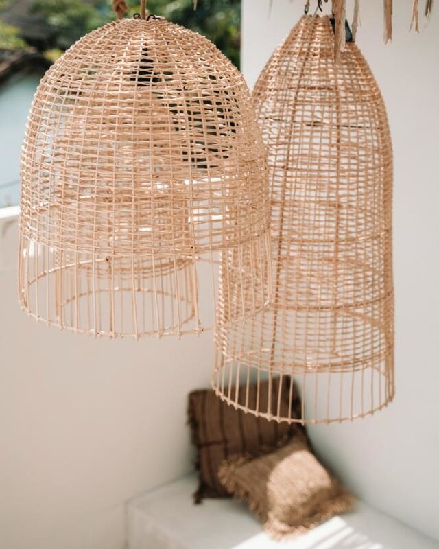 Bazar Bizar The Amalfi Hanglamp - Naturel - L50 x H55 cm