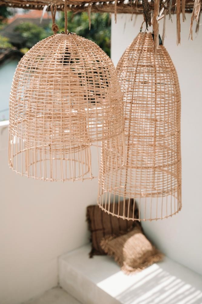 Bazar Bizar The Amalfi Hanglamp - Naturel - L50 x H55 cm