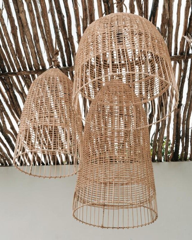 Bazar Bizar The Amalfi Hanglamp - Naturel - L50 x H55 cm