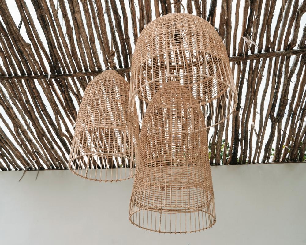 Bazar Bizar The Amalfi Hanglamp - Naturel - L50 x H55 cm