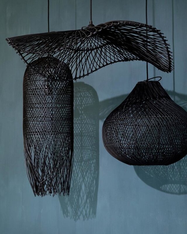 Bazar Bizar Chapeau Pendant Hanglamp - Zwart - L