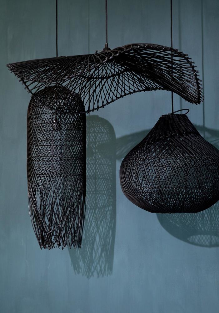 Bazar Bizar Chapeau Pendant Hanglamp - Zwart - L