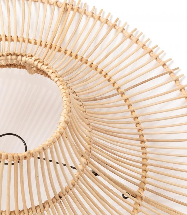 Bazar Bizar The Sky Pendant - Natural Rotan - XXL - Diameter 150 cm