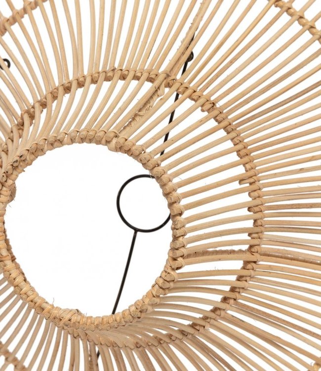 Bazar Bizar The Sky Pendant - Natural Rotan - XXL - Diameter 150 cm