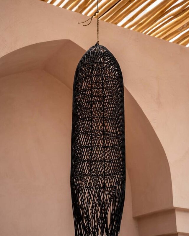 Bazar Bizar Squid Pendant Hanglamp - Zwart - L