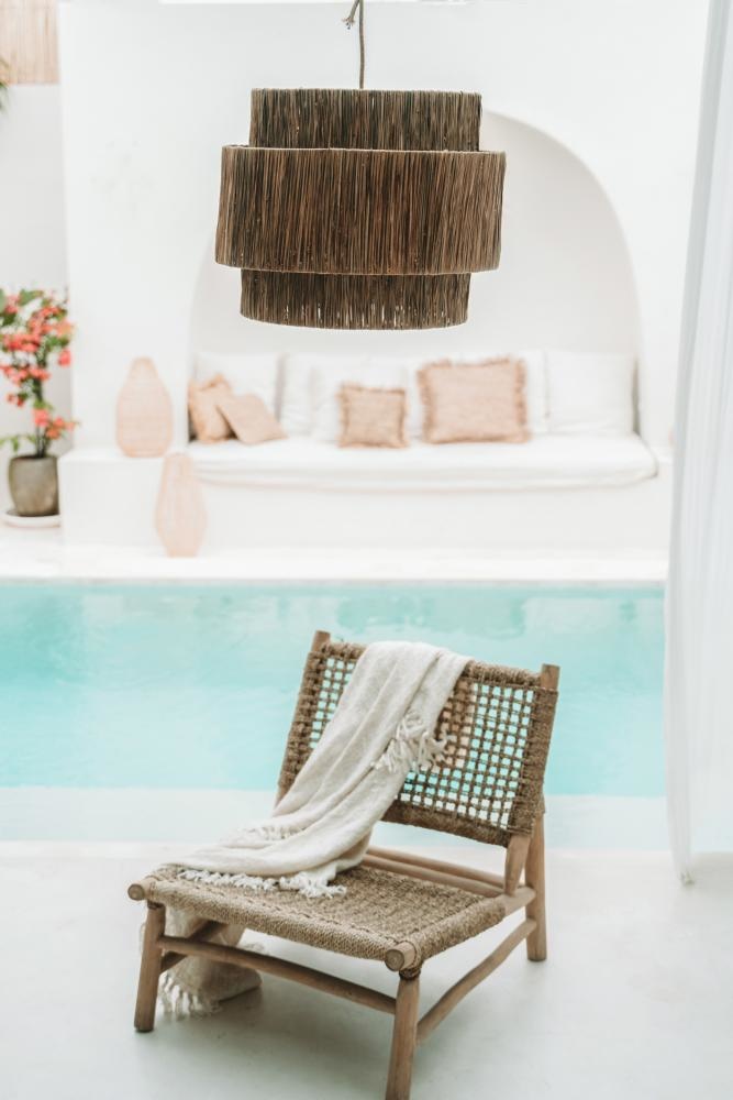 Bazar Bizar The Stylish Hanglamp - Naturel - L55 x H40 cm