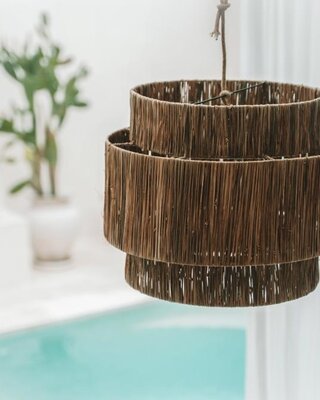 Bazar Bizar The Stylish Hanglamp - Naturel - L55 x H40 cm