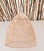 Bazar Bizar The Twister Pendant - Hanglamp - Natural - Rotan - L