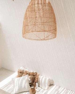 Bazar Bizar The Twister Pendant - Hanglamp - Natural - L
