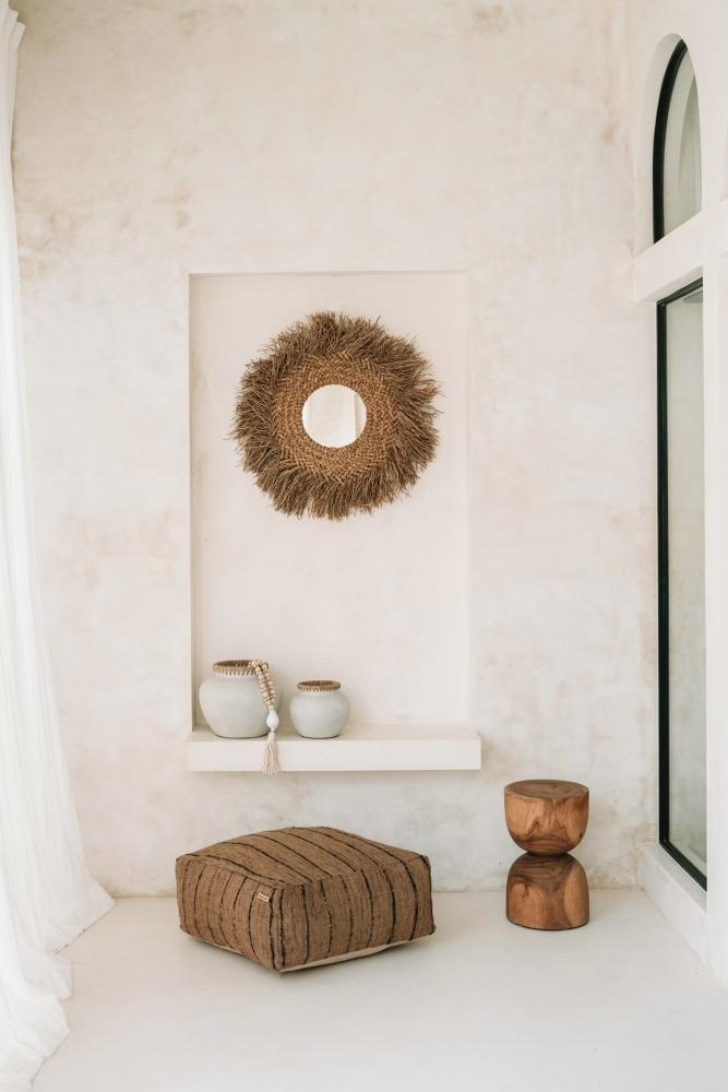 Bazar Bizar The Early Monday Spiegel - Natural - Diameter 75 cm