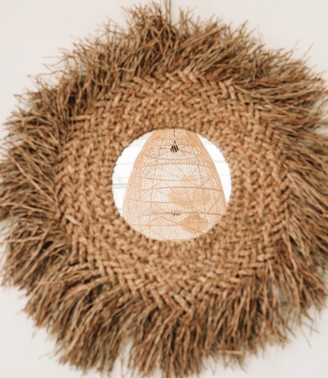 Bazar Bizar The Early Monday Spiegel - Natural - Diameter 75 cm