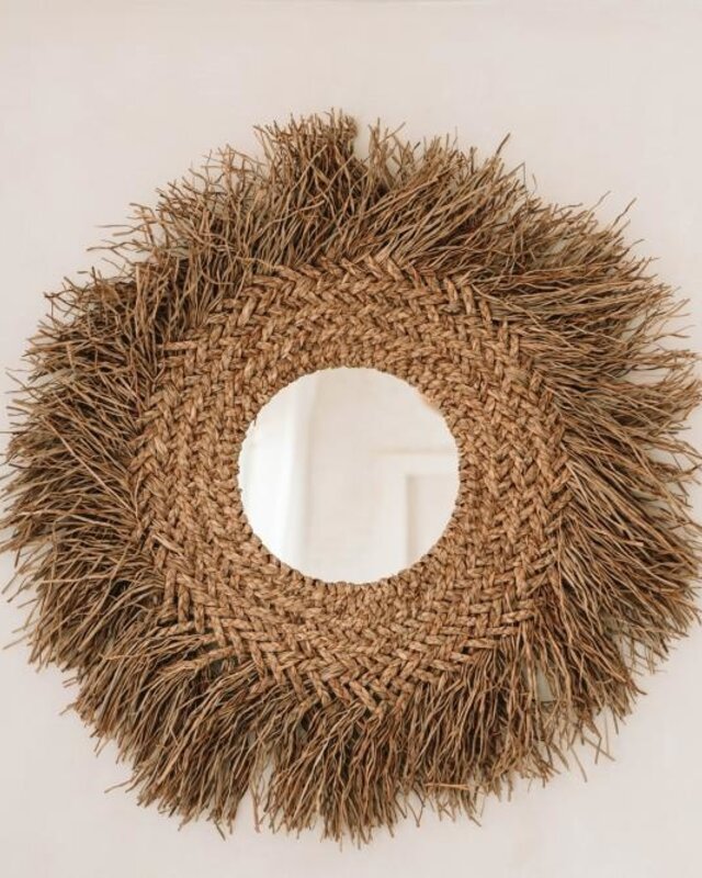 Bazar Bizar The Early Monday Spiegel - Natural - Diameter 75 cm