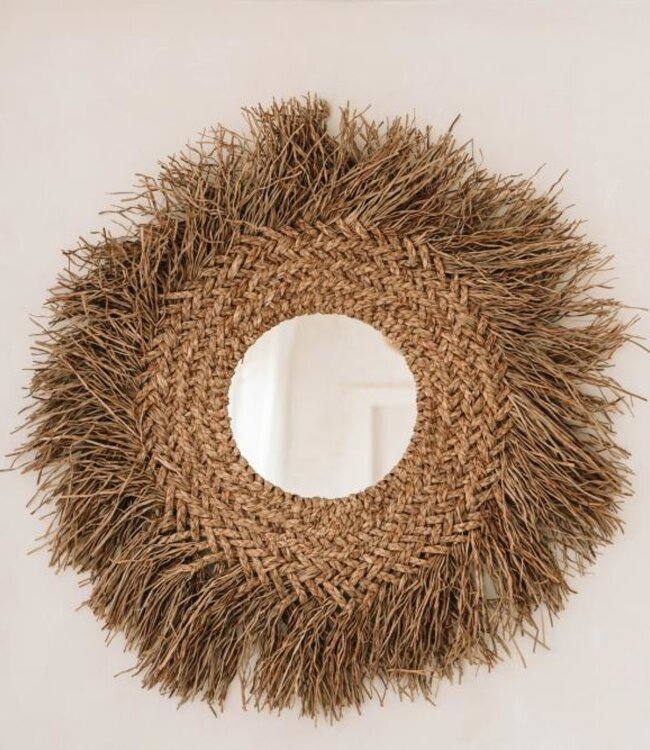 Bazar Bizar The Early Monday Spiegel - Natural - Diameter 75 cm