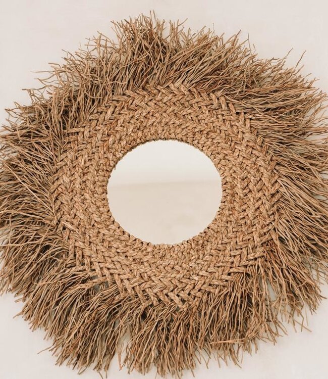 Bazar Bizar The Early Monday Spiegel - Natural - Diameter 75 cm