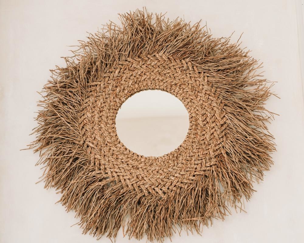 Bazar Bizar The Early Monday Spiegel - Natural - Diameter 75 cm