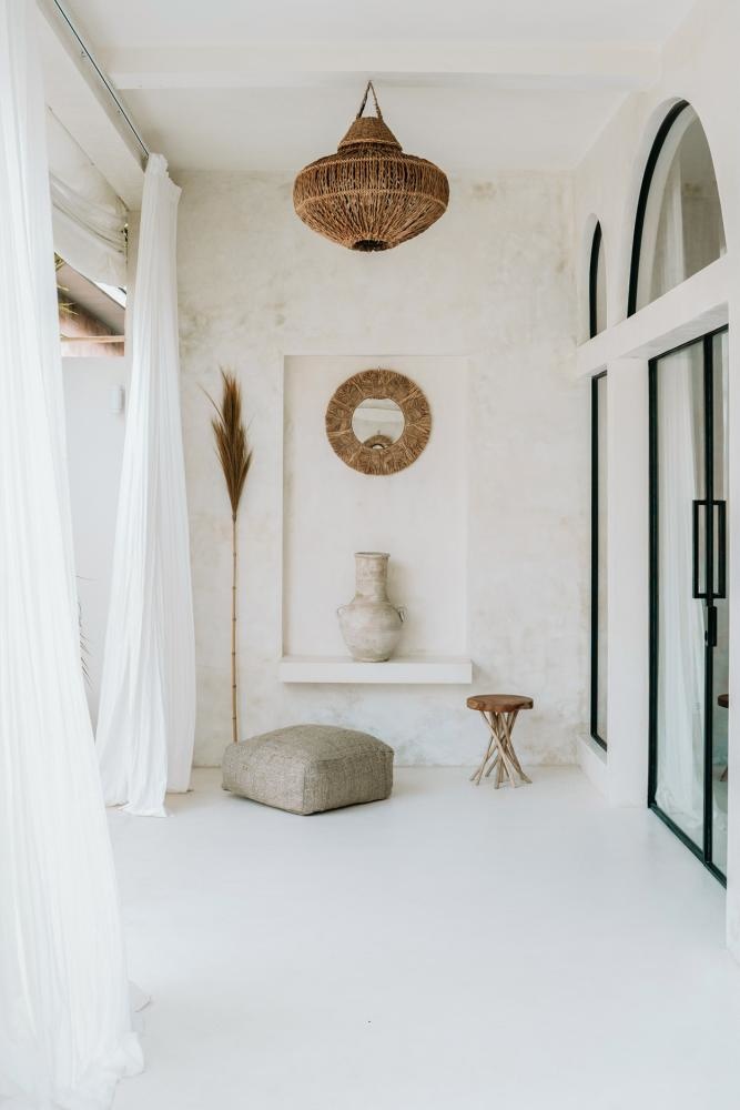 Bazar Bizar The Palm Tree Mirror - Naturel - M