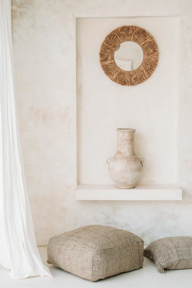 Bazar Bizar The Palm Tree Mirror - Naturel - M