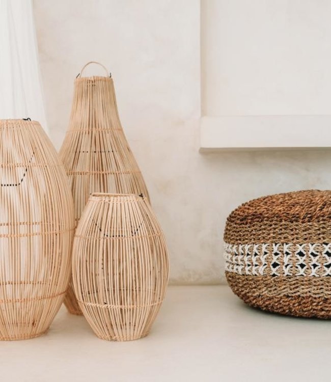 Bazar Bizar The Zuri Hanglamp - Naturel - H60 cm