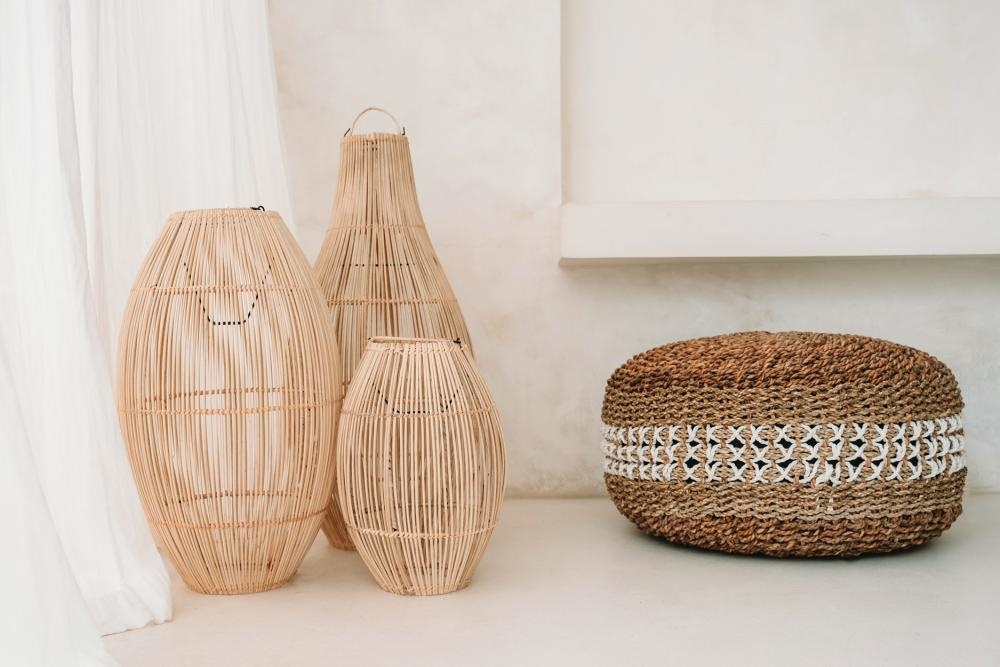 Bazar Bizar The Zuri Hanglamp - Naturel - H60 cm