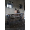 Sidetable Oud Hout Cross Met Lade L160 cm