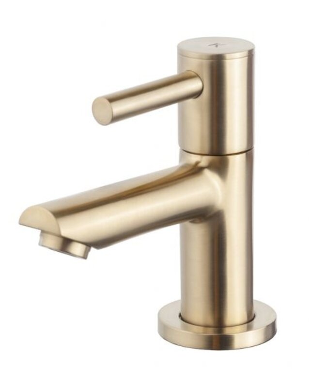 Wiesbaden Mini-Rhea Fontein Set - Rechts - Zwart/Goud - 36x18 cm