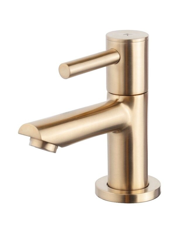Wiesbaden Mini-Rhea Fontein Set - Rechts - L36 x B18 cm - Wit/Goud