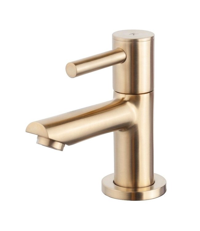 Wiesbaden Mini-Rhea Fontein Set - Rechts - L36 x B18 cm - Wit/Goud