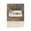 Mini-Rhea Fontein Set Links- Wit/Goud - L36 x B18 cm