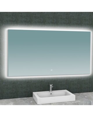 Wiesbaden Soul Spiegel - Met LED - 140 x 80 cm