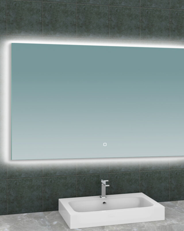 Wiesbaden Soul Spiegel - Met LED - 120 x 80 cm