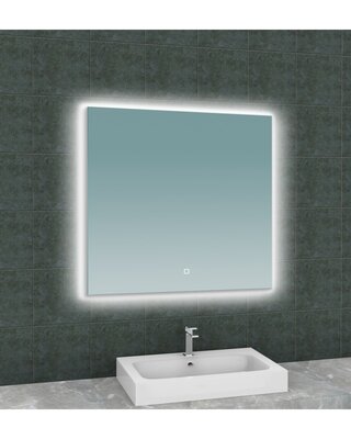 Wiesbaden Soul Spiegel - Met LED - 80 x 80 cm