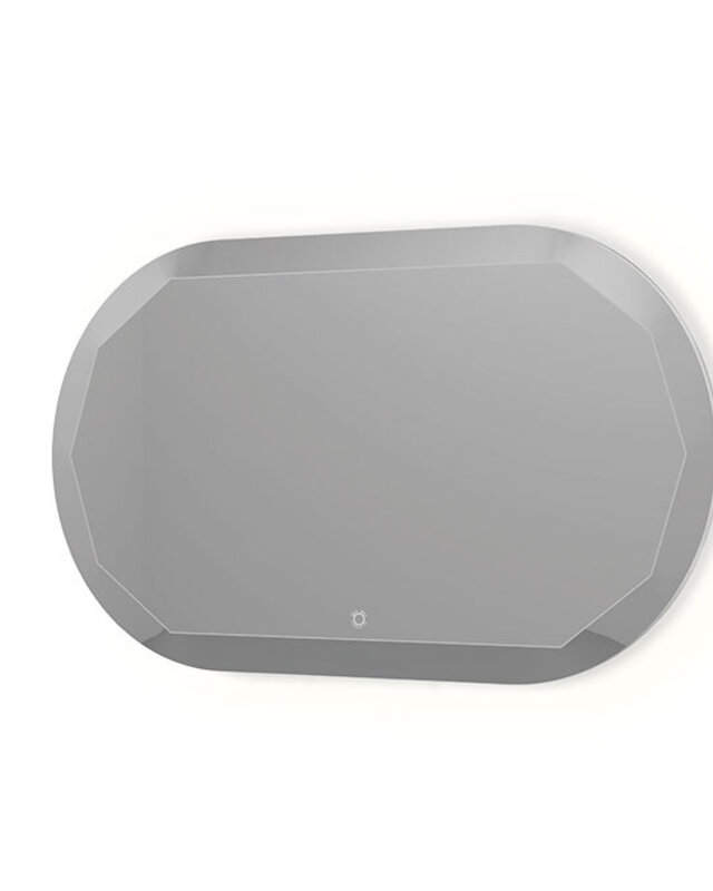 JEE-O Bloom Spiegel | Rond | Met LED | L80 x H45 cm