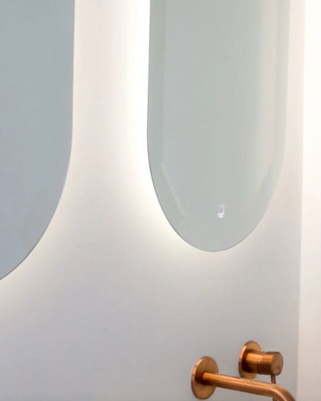 JEE-O Bloom Spiegel | Ovaal | Met LED | L45 x H80 cm