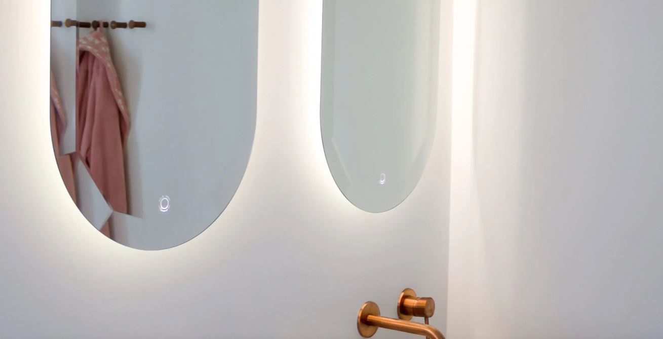 JEE-O Bloom Spiegel | Ovaal | Met LED | L45 x H80 cm