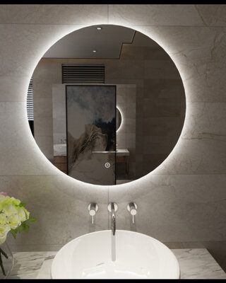 Rene Houtman Giro Ronde Spiegel - Met LED Verlichting - 100 cm